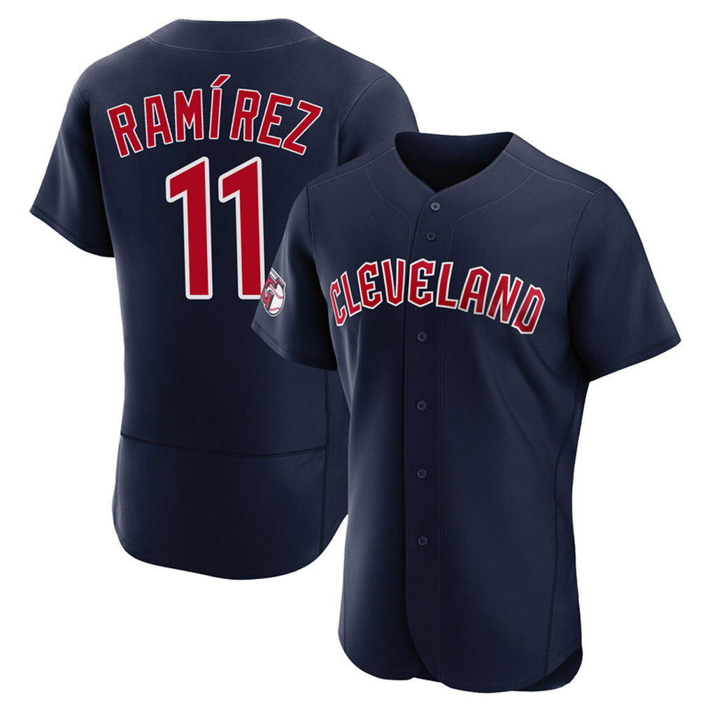Ldoa C.Guardians #11 Jose Ramirez Player Navy Limited Elite Home Stitched Jerseys