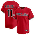 Ldoa C.Guardians #11 Jose Ramirez Player Red Limited Home Stitched Jerseys