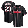 Ldoa C.Guardians #23 Bo Naylor Player Black Fashion Out Home Game Stitched Jerseys