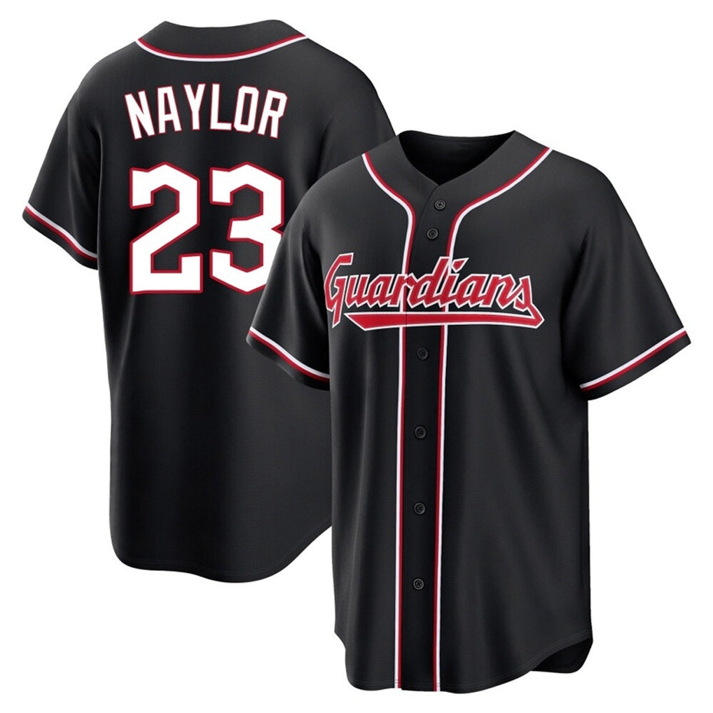 Ldoa C.Guardians #23 Bo Naylor Player Black Fashion Out Home Game Stitched Jerseys