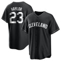 Ldoa C.Guardians #23 Bo Naylor Player Black Home Game Stitched Jerseys
