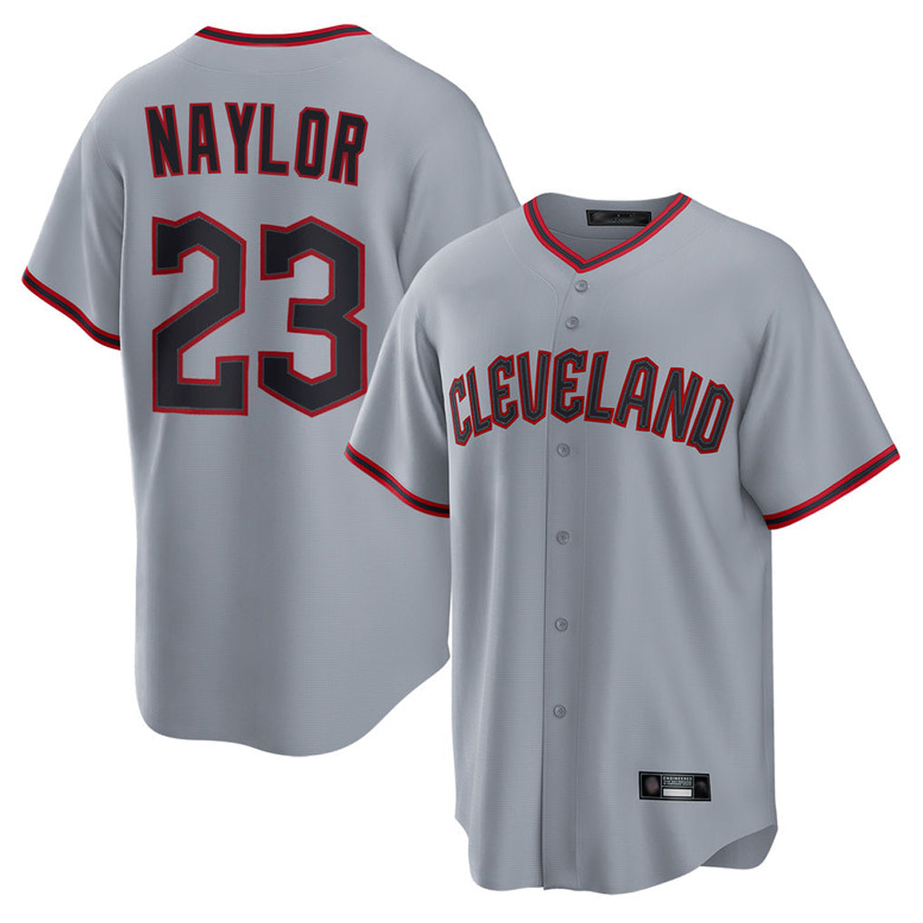 Ldoa C.Guardians #23 Bo Naylor Player Gray Home Game Stitched Jerseys