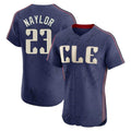 Ldoa C.Guardians #23 Bo Naylor Player Navy City Connect Limited Elite Home Stitched Jerseys