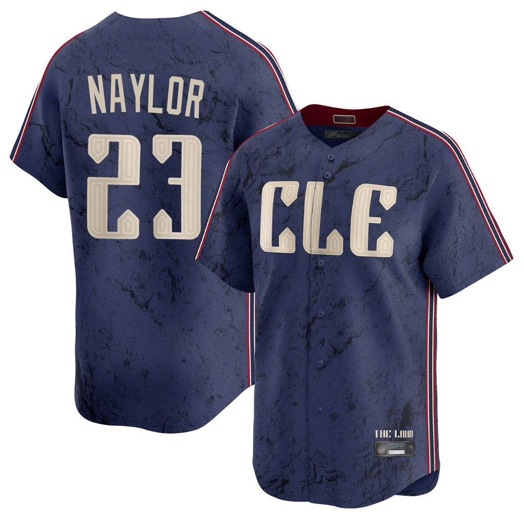 Ldoa C.Guardians #23 Bo Naylor Player Navy City Connect Limited Home Stitched Jerseys