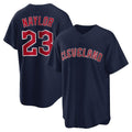 Ldoa C.Guardians #23 Bo Naylor Player Navy Game Home Stitched Jerseys