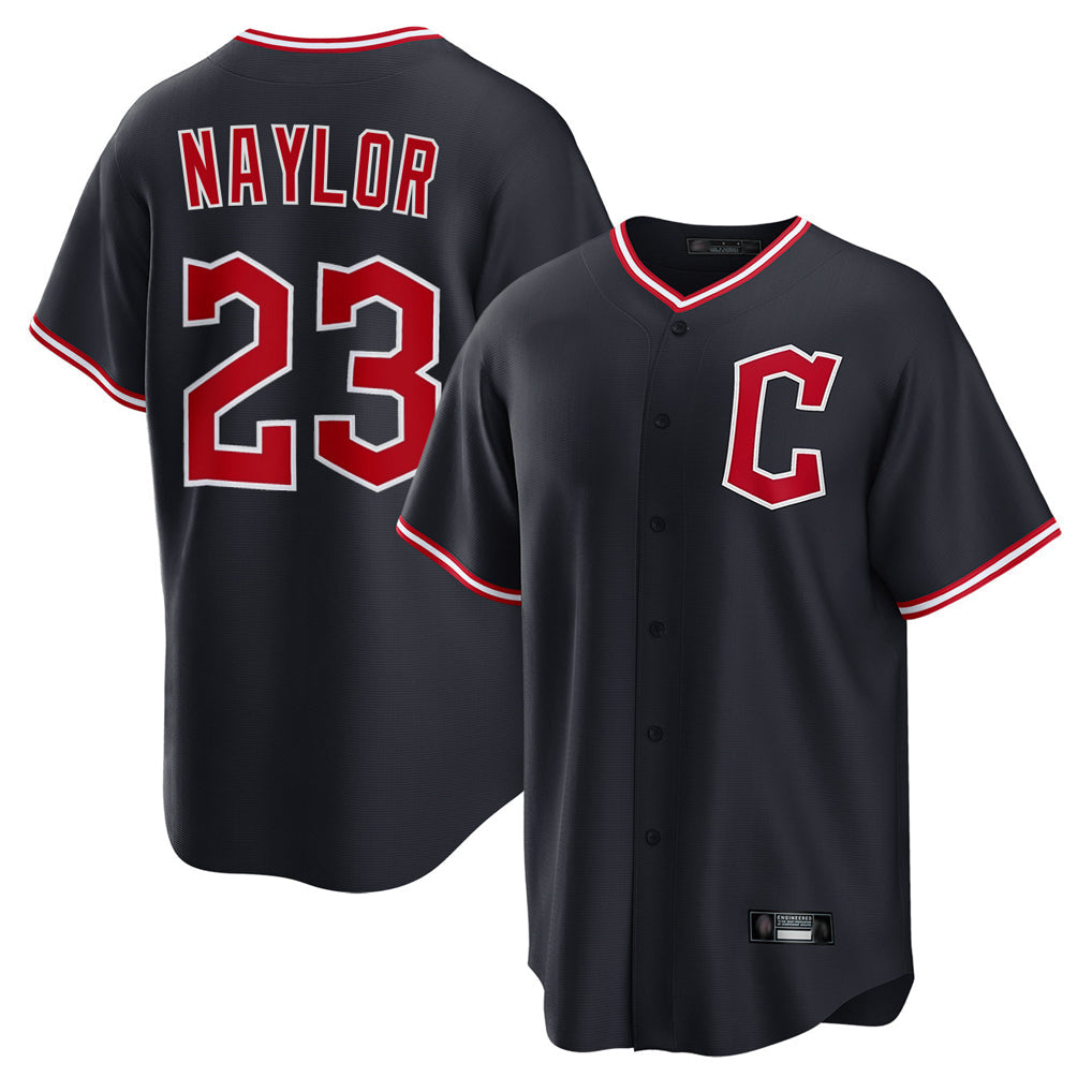 Ldoa C.Guardians #23 Bo Naylor Player Navy Home Game Stitched Jerseys