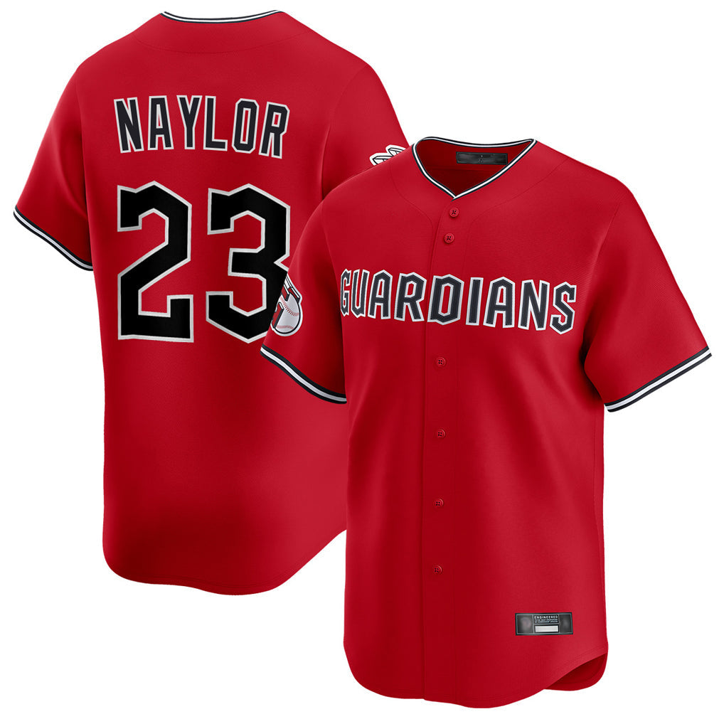 Ldoa C.Guardians #23 Bo Naylor Player Red Limited Home Stitched Jerseys
