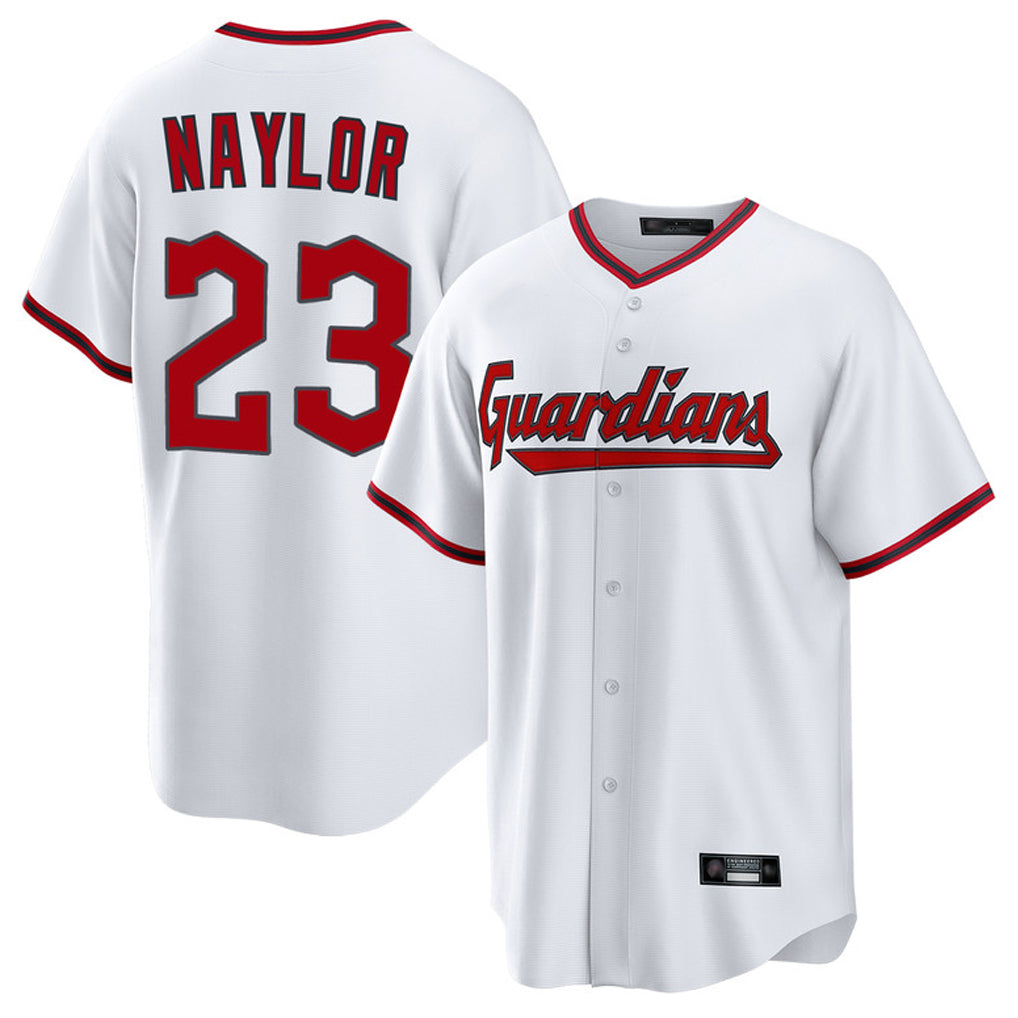 Ldoa C.Guardians #23 Bo Naylor Player White Game Home Stitched Jerseys