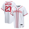 Ldoa C.Guardians #23 Bo Naylor Player White World Classic Home Game Stitched Jerseys
