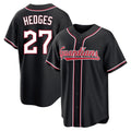 Ldoa C.Guardians #27 Austin Hedges Player Black Fashion Out Home Game Stitched Jerseys