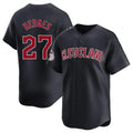 Ldoa C.Guardians #27 Austin Hedges Player Navy Limited Home Game Stitched Jerseys