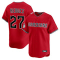 Ldoa C.Guardians #27 Austin Hedges Player Red Limited Home Stitched Jerseys