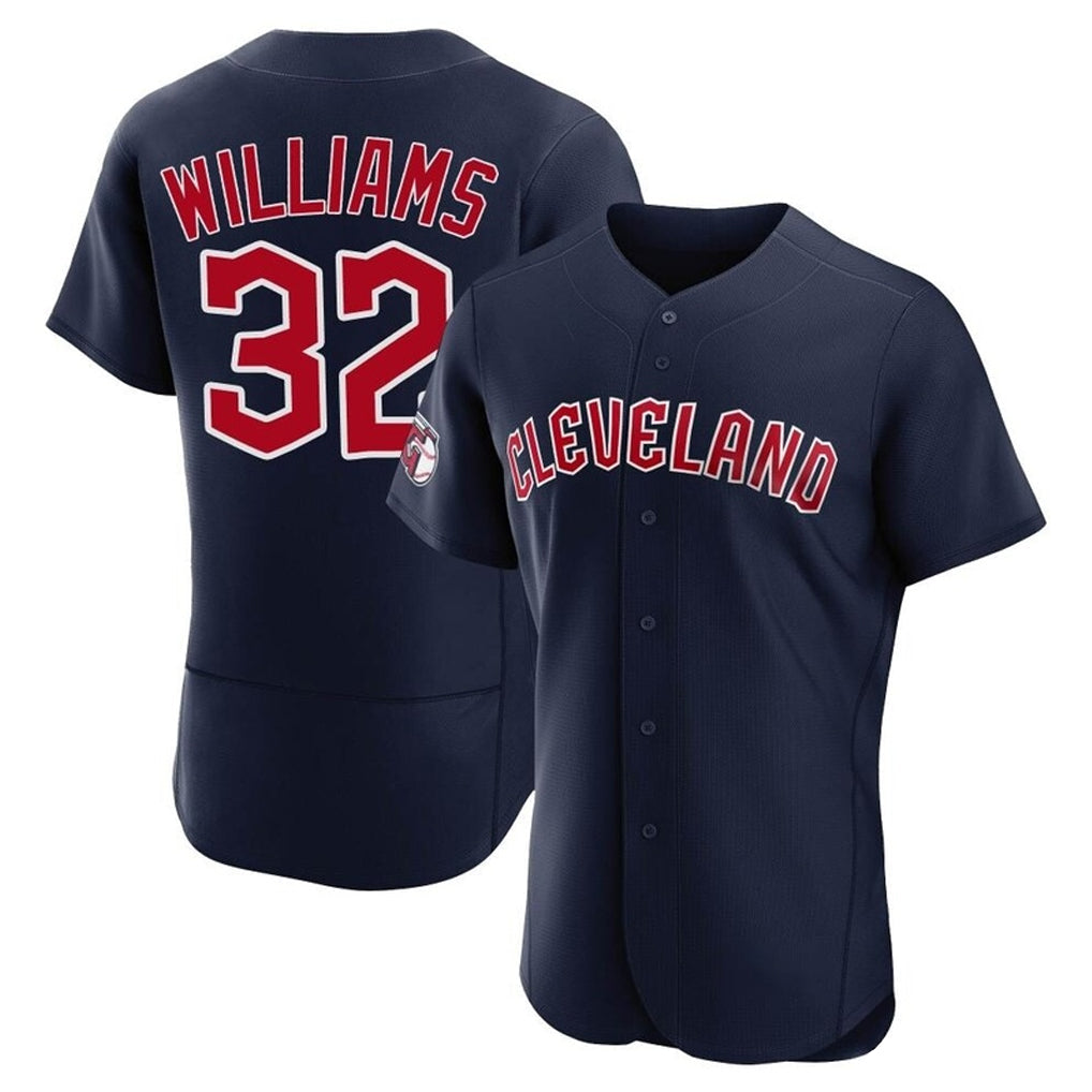 Ldoa C.Guardians #32 Gavin Williams Player Navy Limited Elite Home Stitched Jerseys