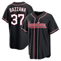 Ldoa C.Guardians #37 Travis Bazzana Player Black Fashion Out Home Game Stitched Jerseys