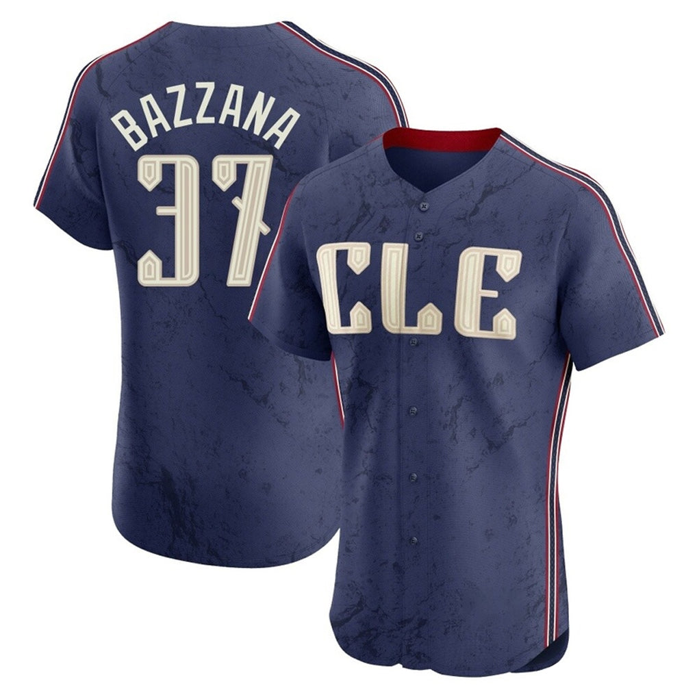 Ldoa C.Guardians #37 Travis Bazzana Player Navy City Connect Limited Elite Home Stitched Jerseys