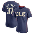 Ldoa C.Guardians #37 Travis Bazzana Player Navy City Connect Limited Elite Home Stitched Jerseys