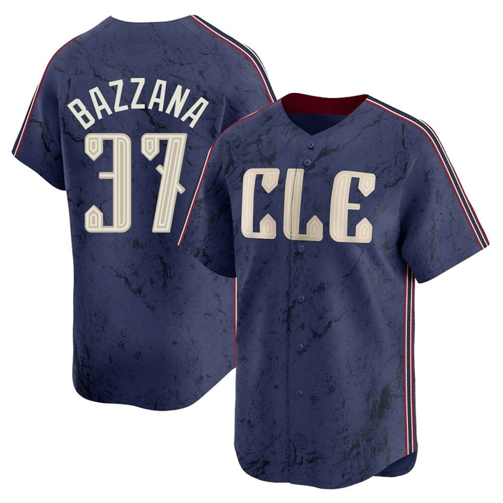 Ldoa C.Guardians #37 Travis Bazzana Player Navy City Connect Limited Home Stitched Jerseys