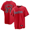 Ldoa C.Guardians #37 Travis Bazzana Player Red Home Game Stitched Jerseys
