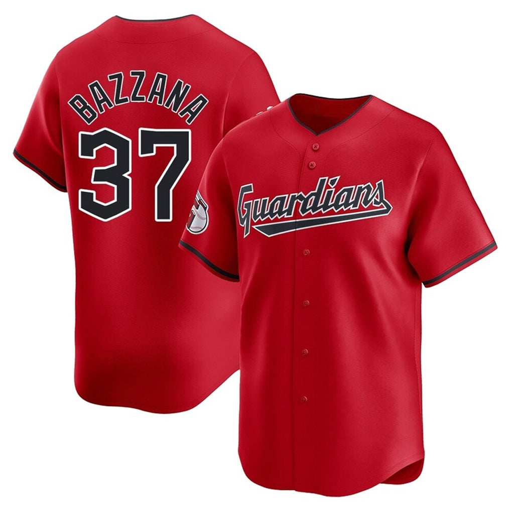 Ldoa C.Guardians #37 Travis Bazzana Player Red Limited Home Stitched Jerseys