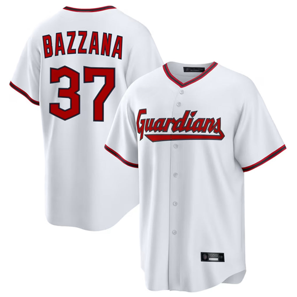 Ldoa C.Guardians #37 Travis Bazzana Player White Game Home Stitched Jerseys