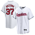 Ldoa C.Guardians #37 Travis Bazzana Player White Home Game Stitched Jerseys