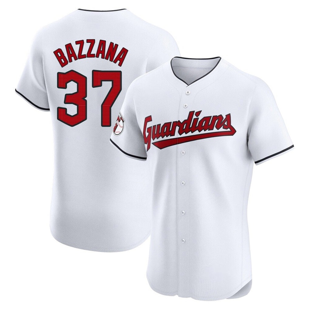 Ldoa C.Guardians #37 Travis Bazzana Player White Limited Elite Home Stitched Jerseys