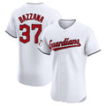 Ldoa C.Guardians #37 Travis Bazzana Player White Limited Elite Home Stitched Jerseys