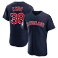 Ldoa C.Guardians #38 Steven Kwan Player Navy Limited Elite Home Stitched Jerseys