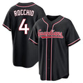 Ldoa C.Guardians #4 Brayan Rocchio Player Black Fashion Out Home Game Stitched Jerseys