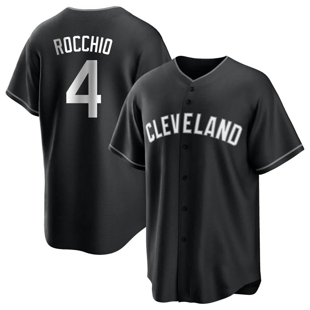 Ldoa C.Guardians #4 Brayan Rocchio Player Black Home Game Stitched Jerseys