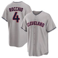 Ldoa C.Guardians #4 Brayan Rocchio Player Gray Game Home Stitched Jerseys