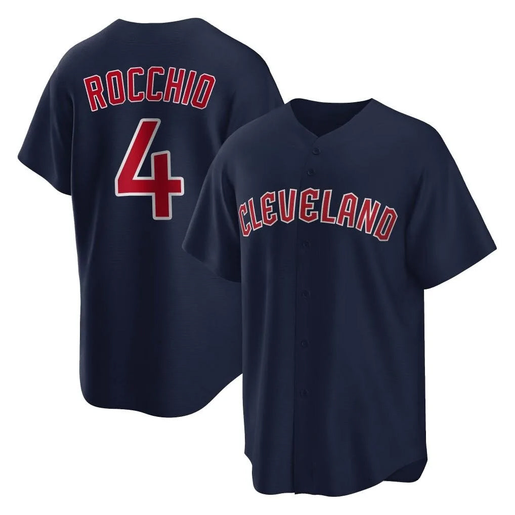 Ldoa C.Guardians #4 Brayan Rocchio Player Navy Game Home Stitched Jerseys