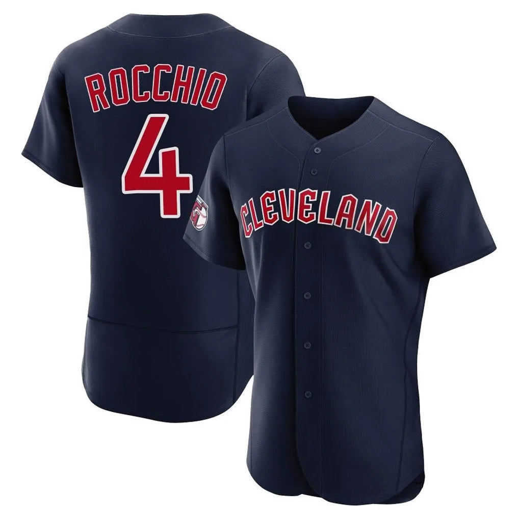Ldoa C.Guardians #4 Brayan Rocchio Player Navy Limited Elite Home Stitched Jerseys
