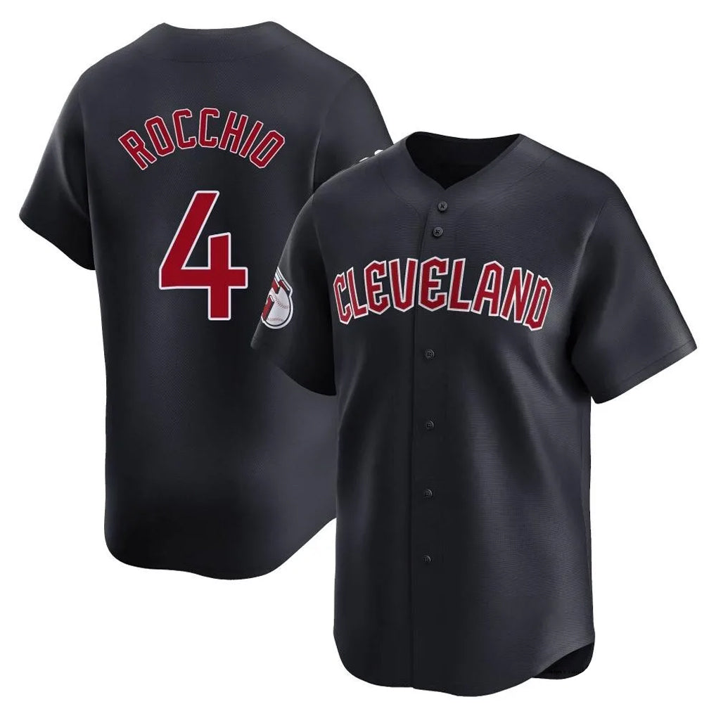 Ldoa C.Guardians #4 Brayan Rocchio Player Navy Limited Home Game Stitched Jerseys