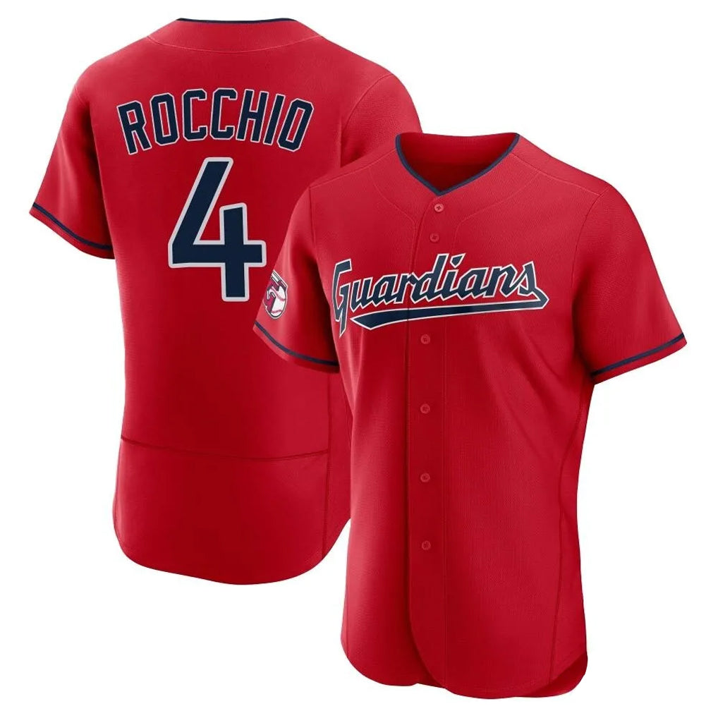 Ldoa C.Guardians #4 Brayan Rocchio Player Red Limited Elite Home Stitched Jerseys