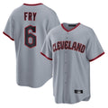 Ldoa C.Guardians #6 David Fry Player Gray Home Game Stitched Jerseys