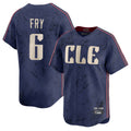 Ldoa C.Guardians #6 David Fry Player Navy City Connect Limited Home Stitched Jerseys