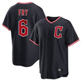 Ldoa C.Guardians #6 David Fry Player Navy Home Game Stitched Jerseys