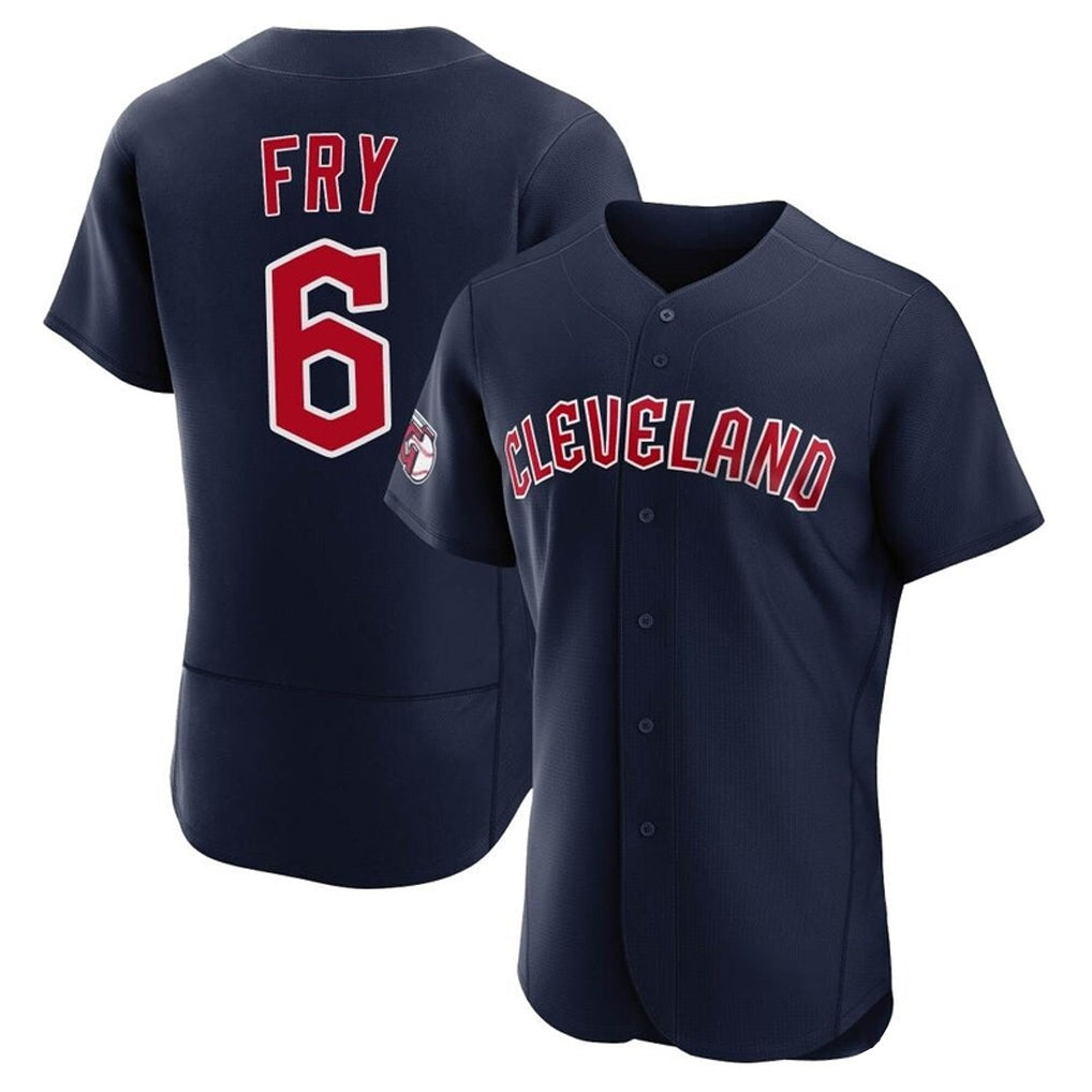 Ldoa C.Guardians #6 David Fry Player Navy Limited Elite Home Stitched Jerseys