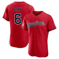 Ldoa C.Guardians #6 David Fry Player Red Limited Elite Home Stitched Jerseys