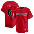 Ldoa C.Guardians #6 David Fry Player Red Limited Home Stitched Jerseys