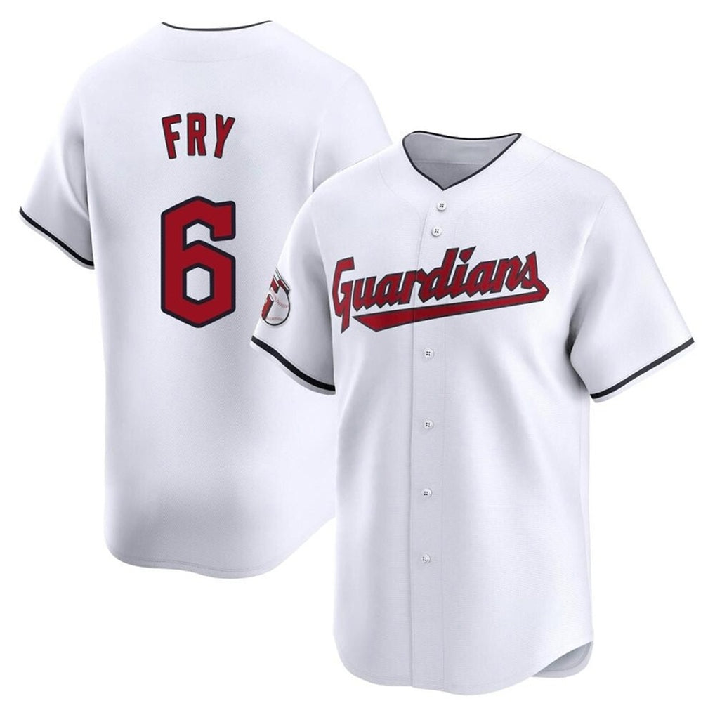 Ldoa C.Guardians #6 David Fry Player White Limited Home Stitched Jerseys