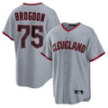 Ldoa C.Guardians #75 Connor Brogdon Player Gray Home Game Stitched Jerseys