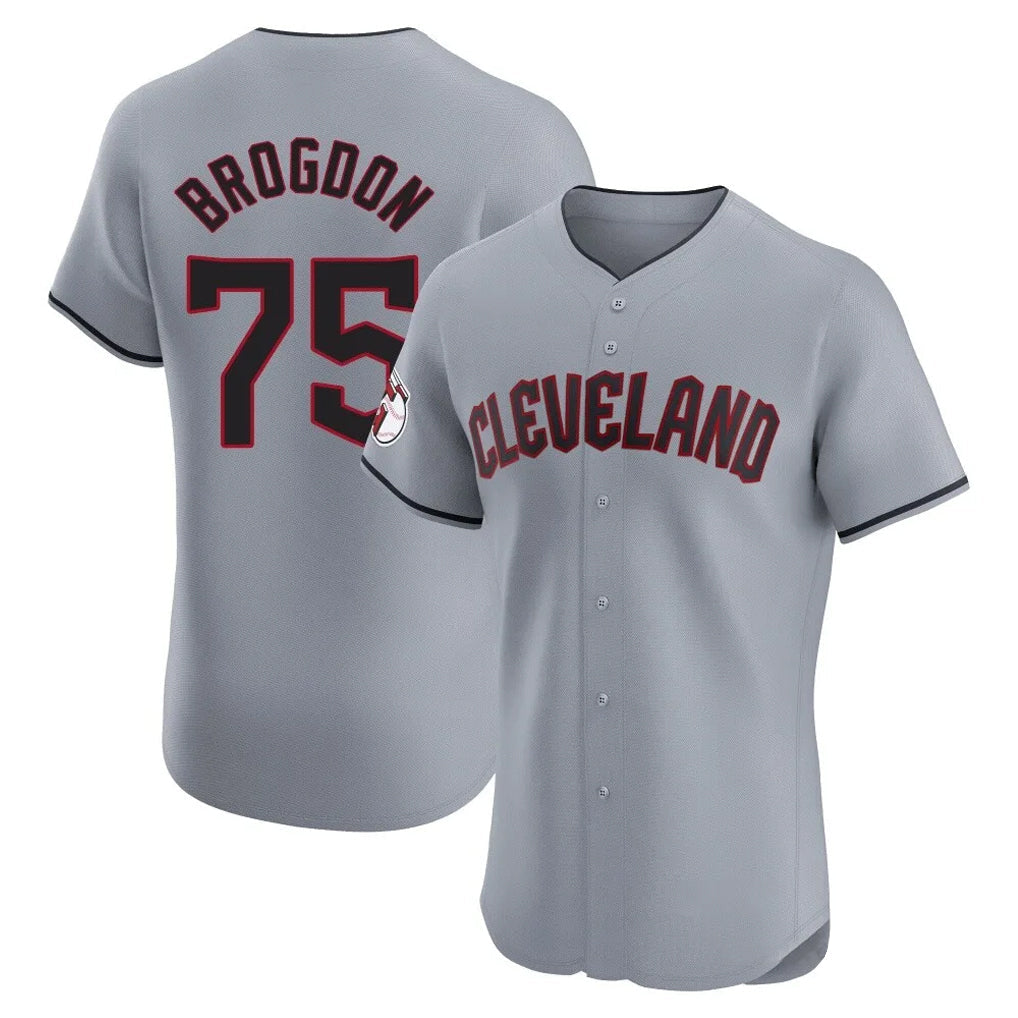 Ldoa C.Guardians #75 Connor Brogdon Player Gray Road Limited Elite Home Stitched Jerseys