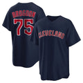 Ldoa C.Guardians #75 Connor Brogdon Player Navy Game Home Stitched Jerseys