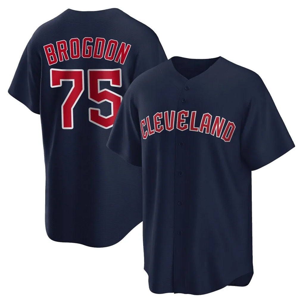 Ldoa C.Guardians #75 Connor Brogdon Player Navy Game Home Stitched Jerseys