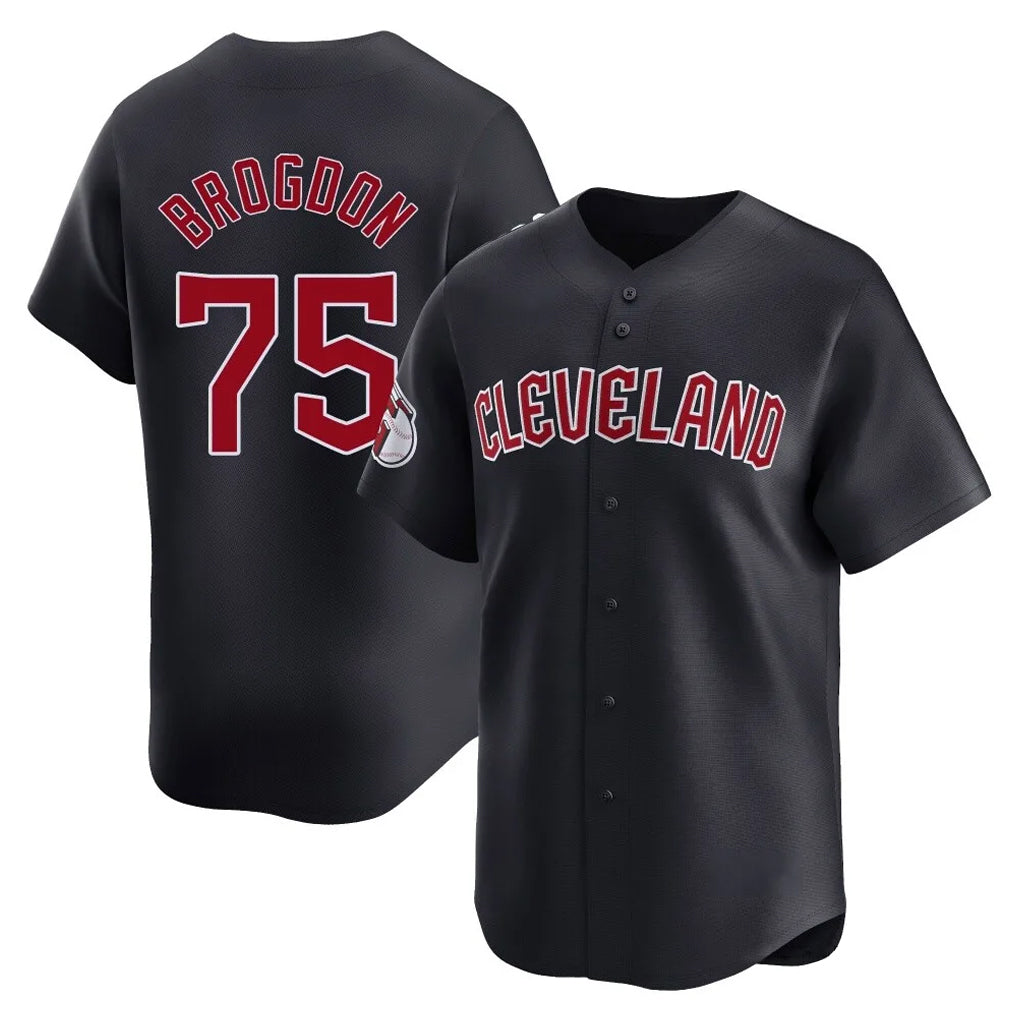 Ldoa C.Guardians #75 Connor Brogdon Player Navy Limited Home Game Stitched Jerseys