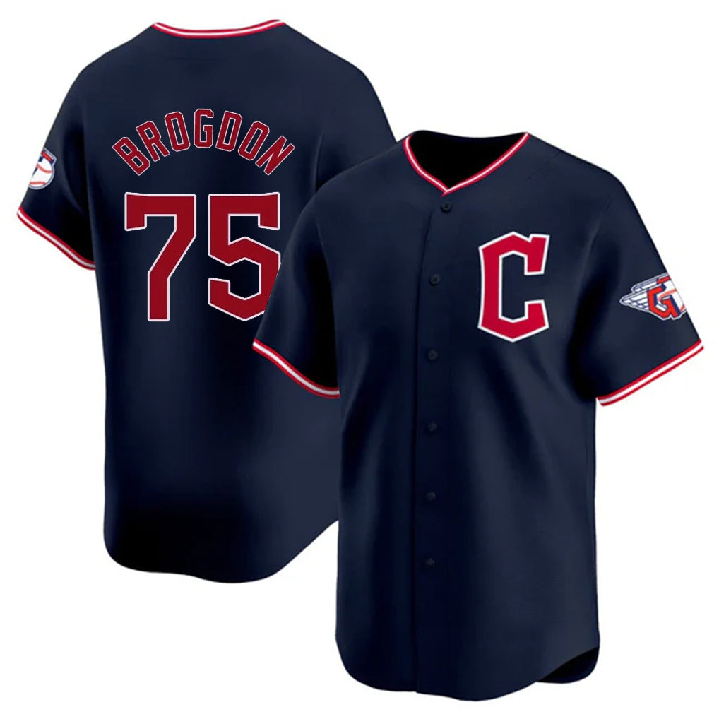 Ldoa C.Guardians #75 Connor Brogdon Player Navy Limited Home Stitched Jerseys
