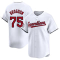 Ldoa C.Guardians #75 Connor Brogdon Player White Limited Home Stitched Jerseys