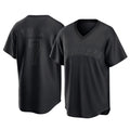 Ldoa C.Guardians #7 George Valera Player Black T-shirt Home Game Stitched Jerseys